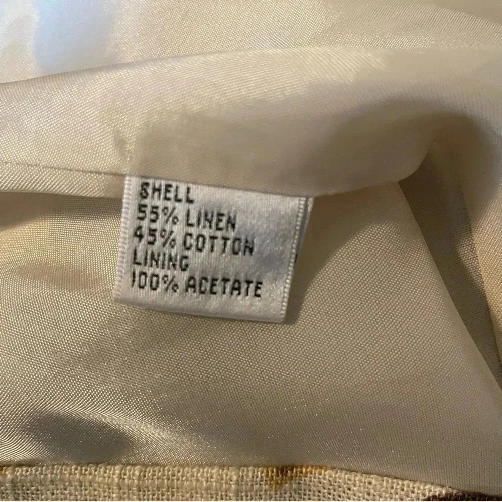 Talbots Linen‎ Shift Dress - Picture 4 of 6